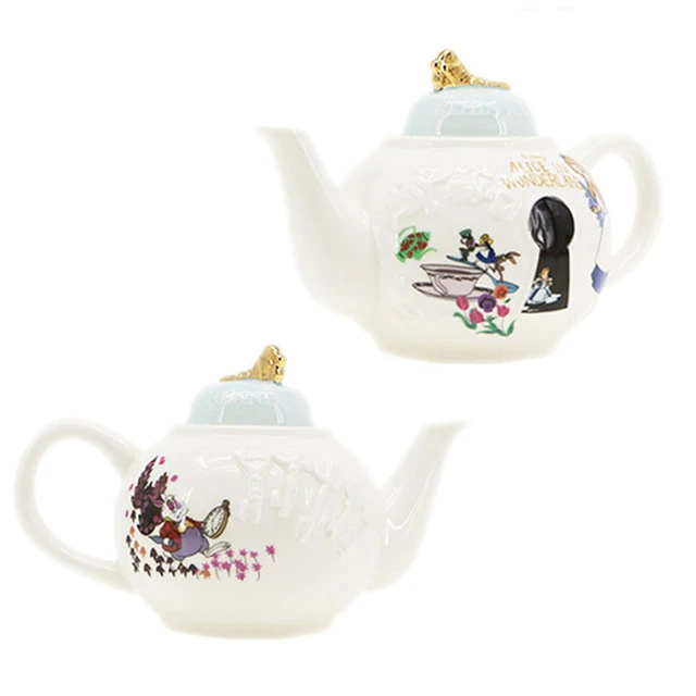 Alice in Wonderland Miniature Tea Set - Disney Collectible Toys