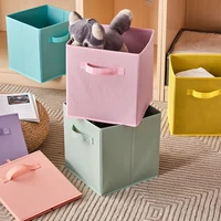 Foldable Fabric Storage Cubes Drawer For Closet And Toys Storage Home Supplies Clothing Underwear Storage box 2