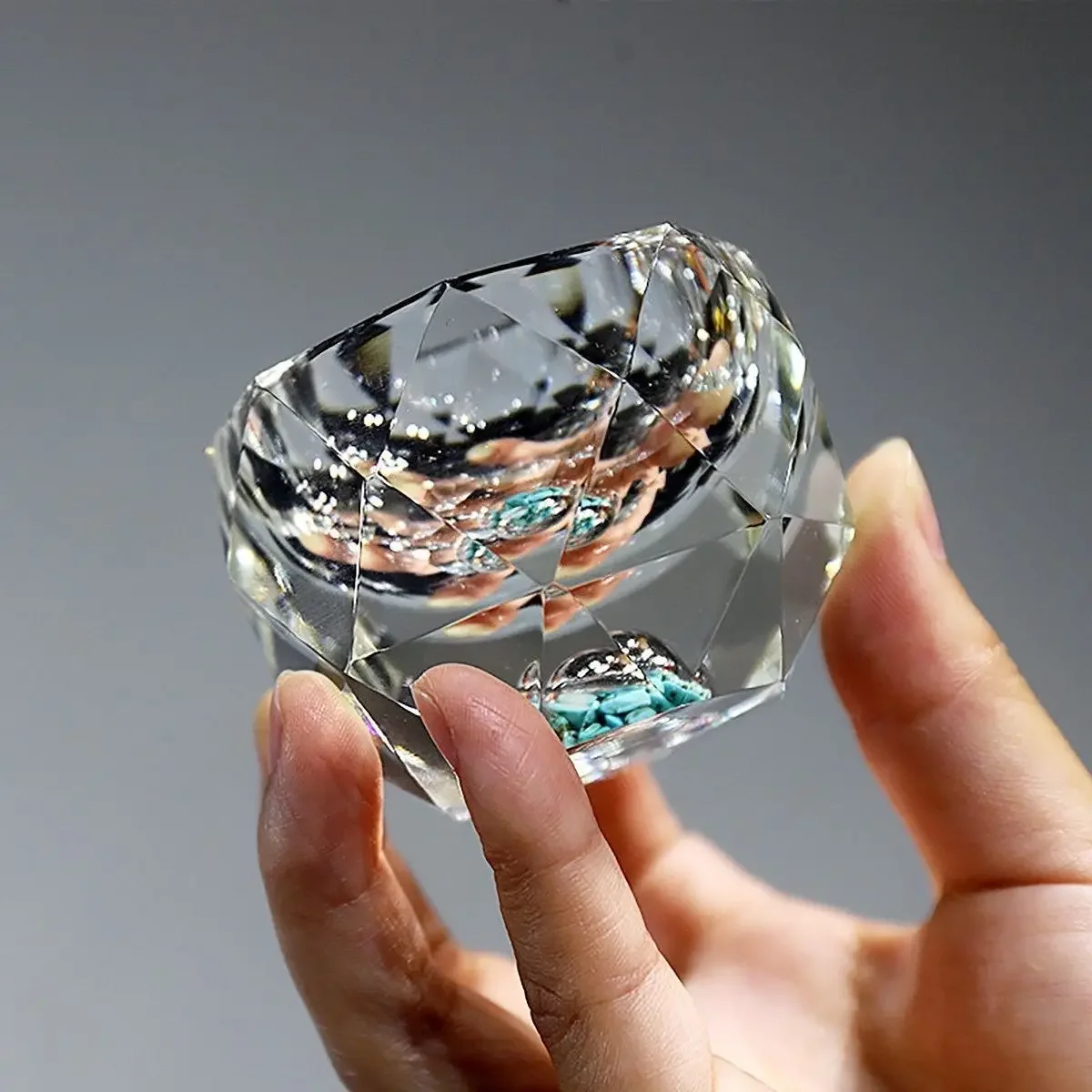 Drinking Glasses Diamond Cutting Crystal Liquor Vodka Shot Wine Whiskey Spirits Sake Soju Brandy Tea Cup