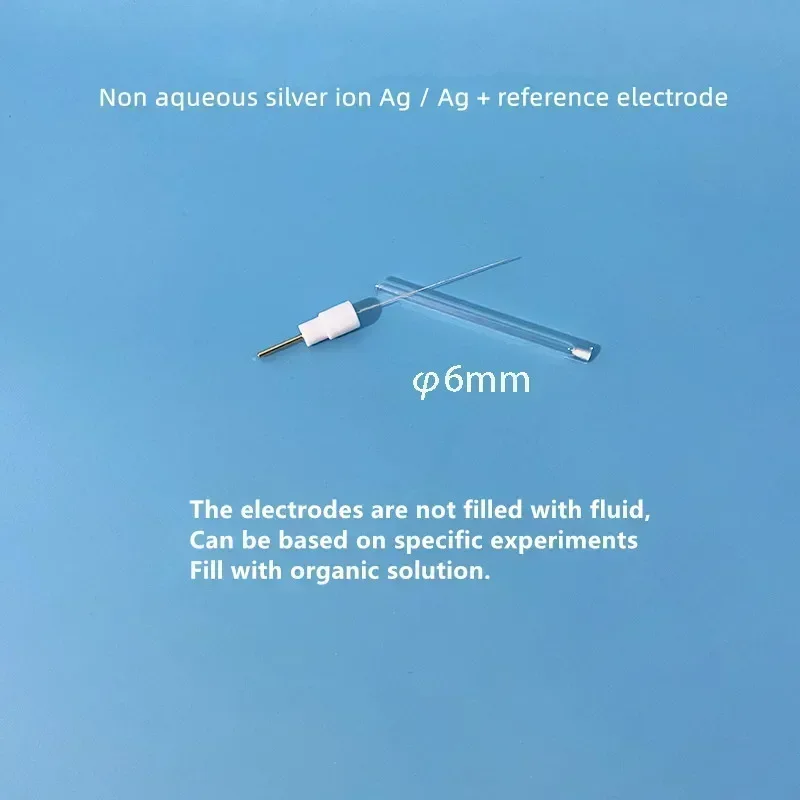 Ag/Ag+silver ion reference electrode for laboratory use