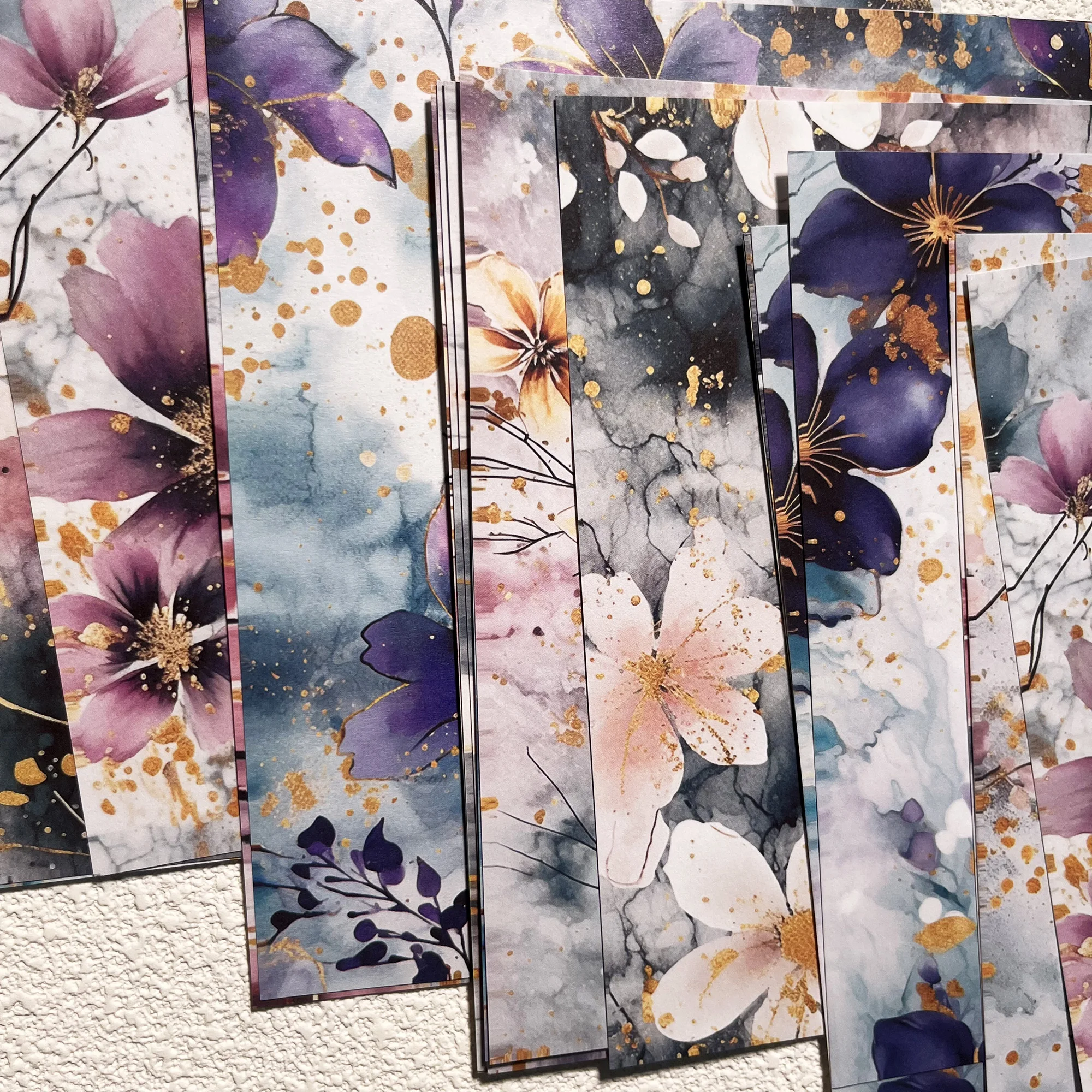 JAIIMAN 24장(6*6인치) 수채화 꽃 스크랩북 종이 패드, 저널, 예술 공예, 스크랩북 용품에 적합