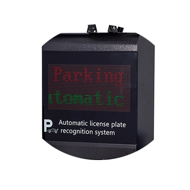 ALPR Camera with Software License Plate Recognition Parking Guidance 4