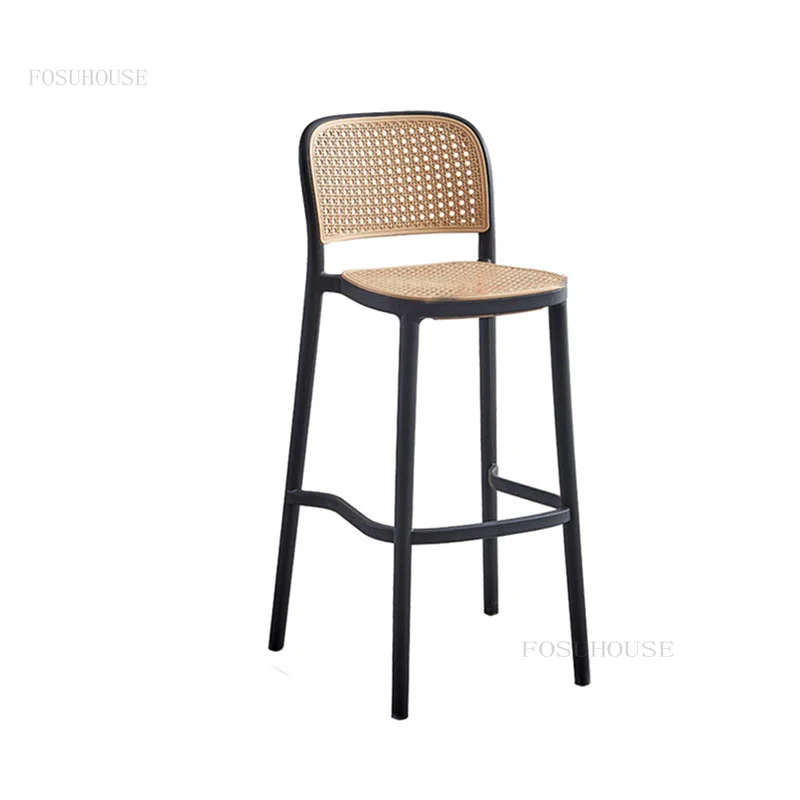 Рисунок 5 - Пластиковые плетеные барные стулья