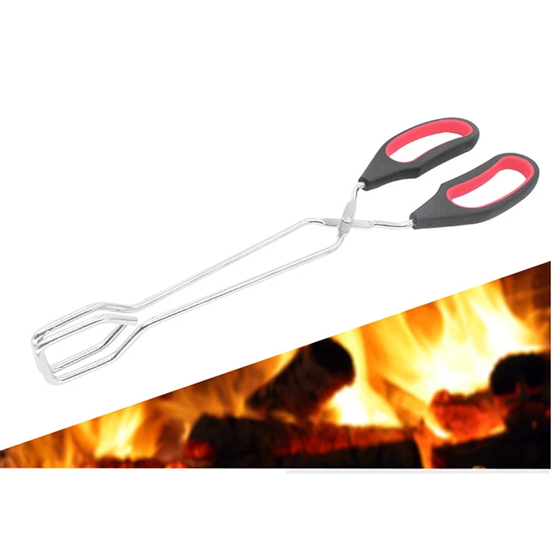 BBQ Tools Barbecue Scissor Tongs Grilled Food Tong Long Handle Scissor