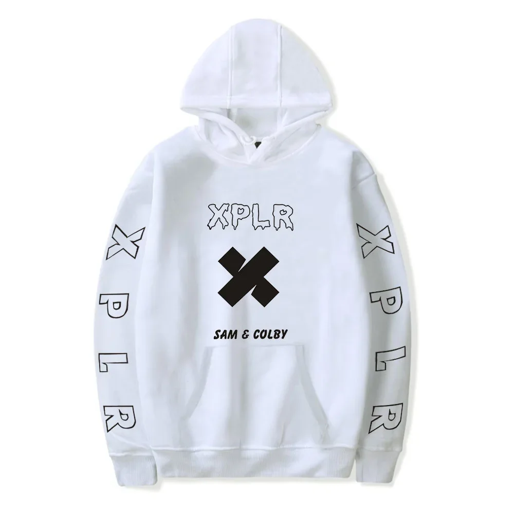 Winter Hoodies Sam And Colby Pullover XPLR Hoodie Printed Sam And Colby Hoodies Sweatshirts Men Hoodie Youtube Casual Sweatshirt 6