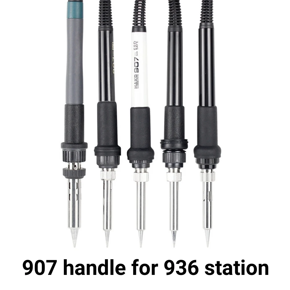 936 Soldering Station 907 Thermostatic Soldering Iron Handle 5 Pins 6 Holes 7 Holes Electric Soldering Iron Replacement Handle 2
