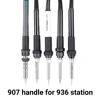 936 Soldering Station 907 Thermostatic Soldering Iron Handle 5 Pins 6 Holes 7 Holes Electric Soldering Iron Replacement Handle 2