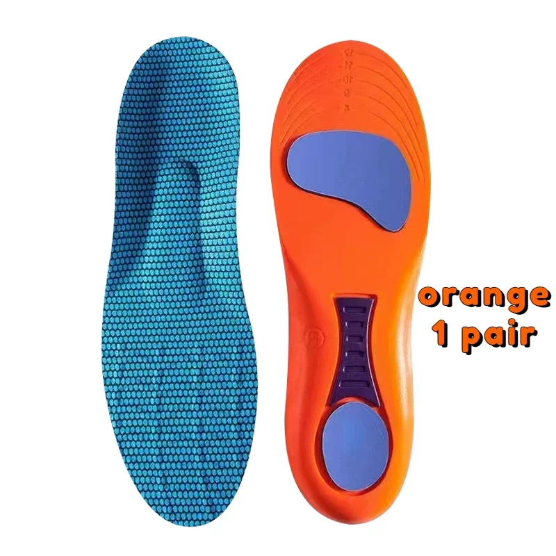 Enhanced Sport Comfort Insoles: Orthopedic Support, Shock Absorption, Breathable Cushion for Active Feet