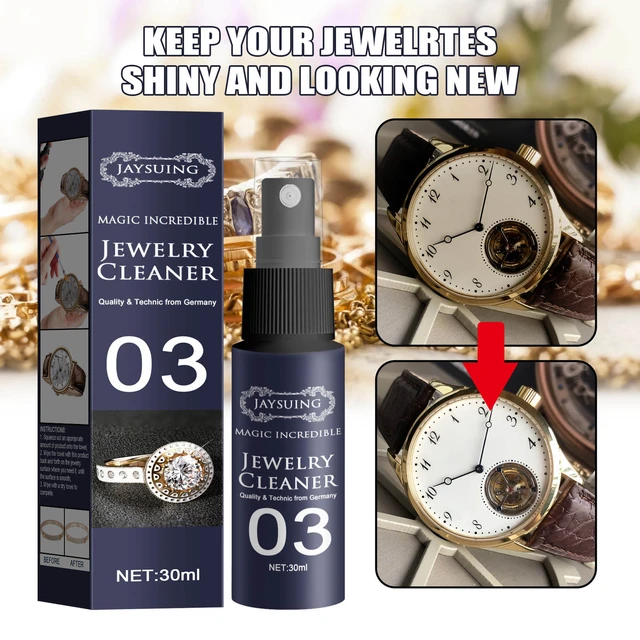 Connoisseurs Jewelry Cleaner Water For Gold Diamond Platinum Precious  Gemstones Cleaning Agents Bring Brilliance Sparkle