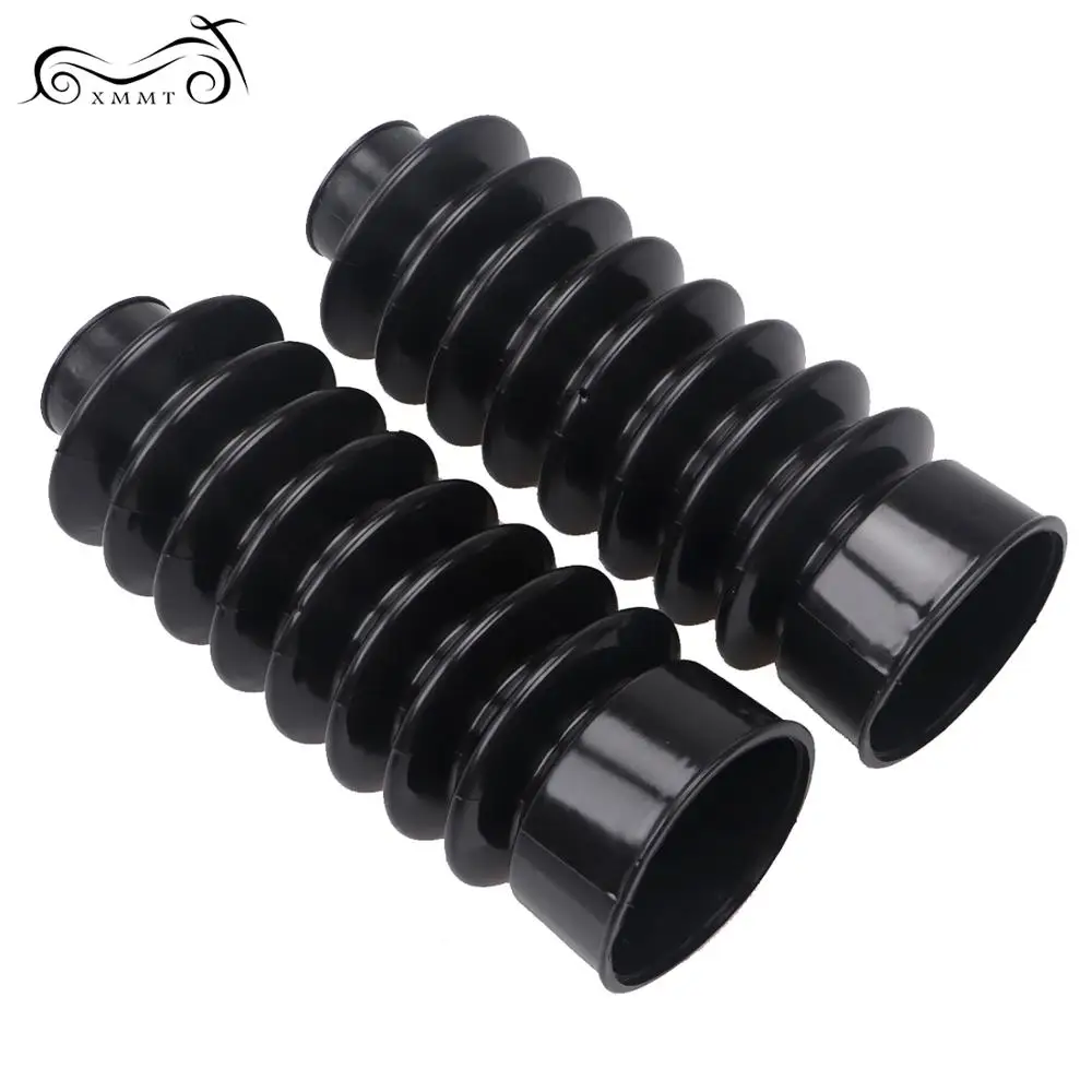 Motorcycle 41mm Front Rubber Fork Dirt Cover Gaiter Gator Boot Cap ...