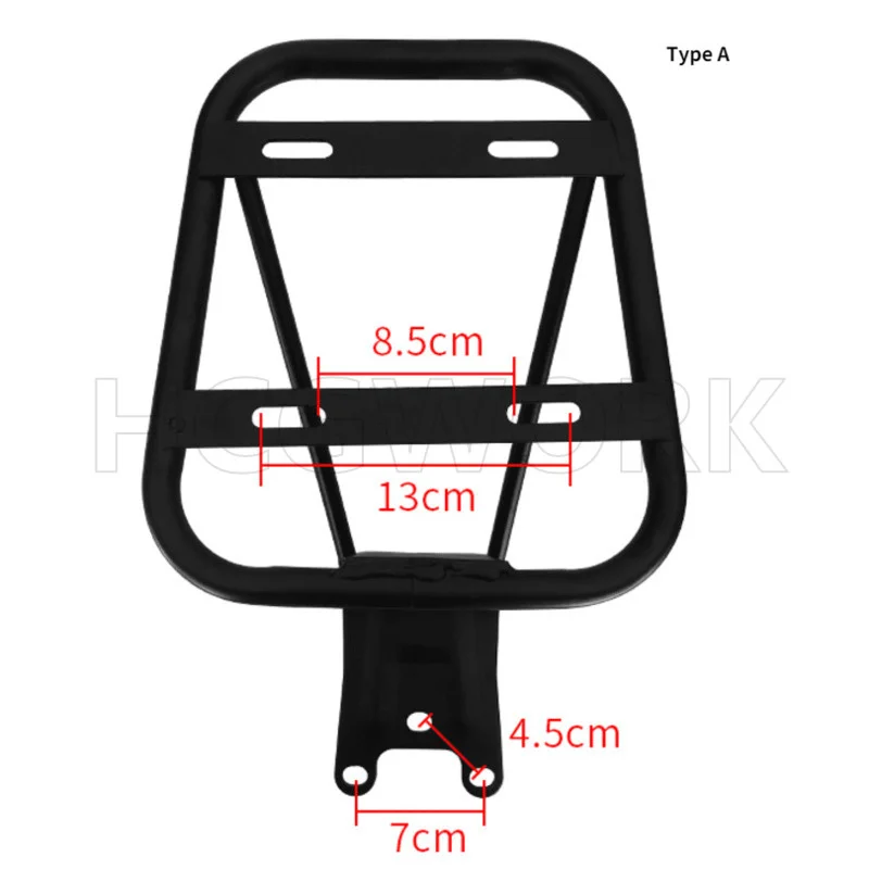 Electric Bike Accessories Tailstock Rear Shelf for Electric Scooter with Mounting Holes in the Rear Seat - Image 2