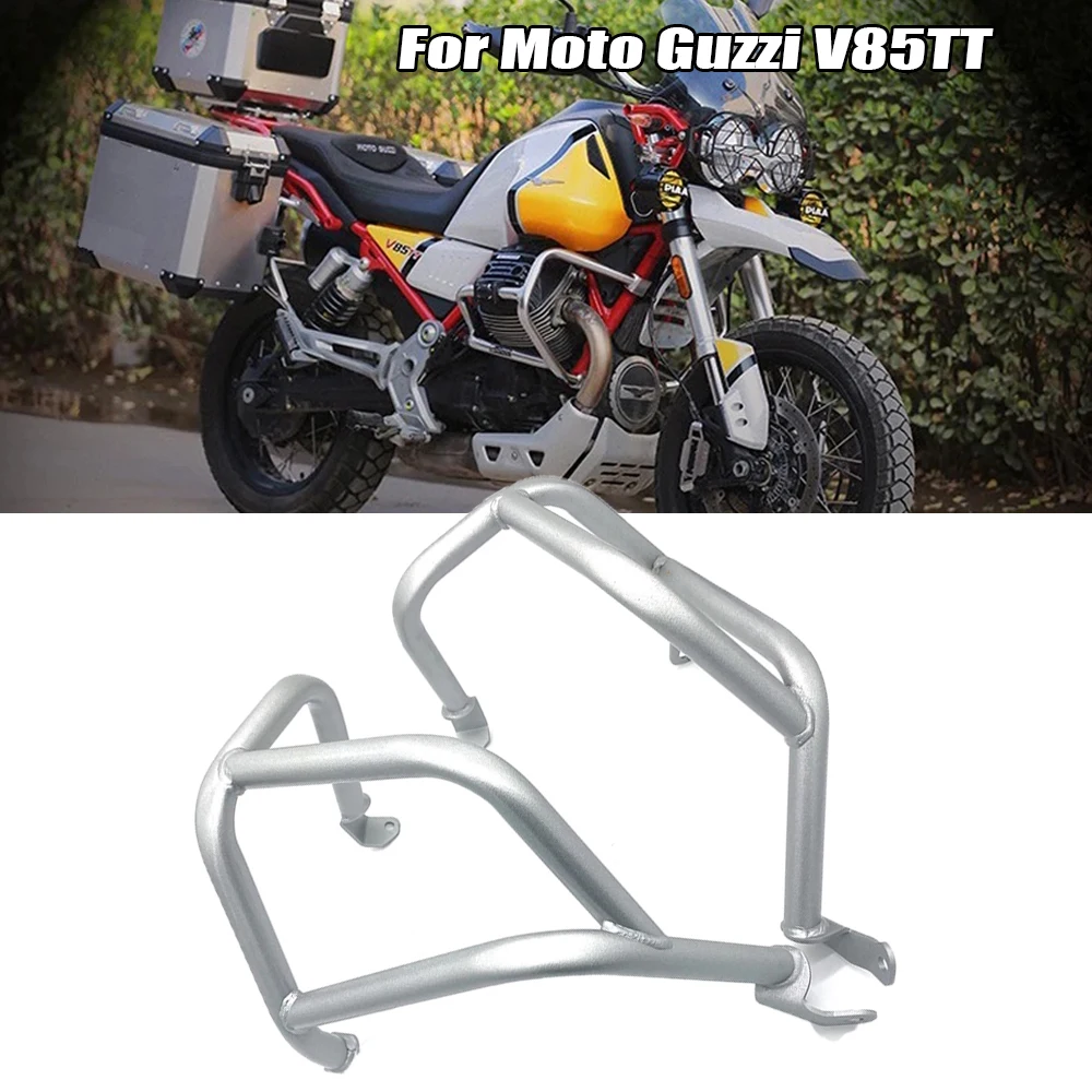 Engine Guard Givi Black Crash Bars Moto Guzzi V85TT, 54 OFF