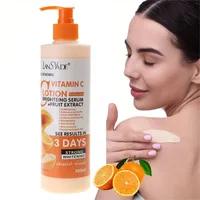 Crème hydratante nourrissante à la vitamine C pour le corps, soin réparateur, anti-gerçure, éclaircissante 5