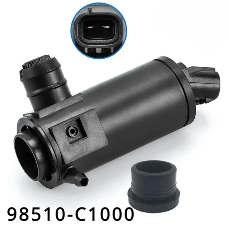 Windshield Washer Pump For Hyundai Accent, KIA Rio Soul Forte Sportage – 985101C000, C-HORSE