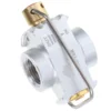 Flat Tank Adapter Flip Fuel Transfer Device Gas Refill Canister Valve Camping Saver Silver Fittings 1