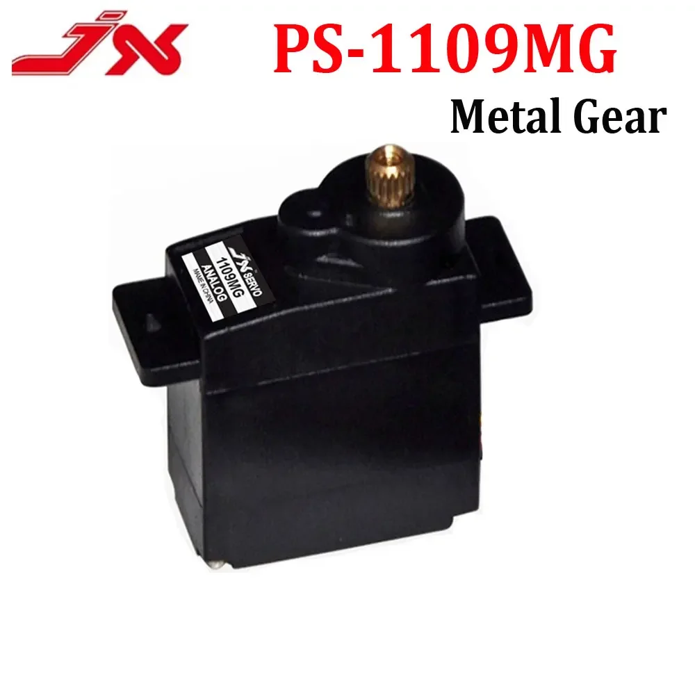 

JX Servo PS-1109MG 9g 2.5kg Metal Gear Analog Servo Metal Gear Analog Servo For 1/18 RC Car Boat Robot Arm Helicopter RC Toys