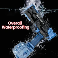 New Summer Water Gun Electric Pistol High-pressure Full	Automatic ShootingWater	Beach Toy	Gun For	kid	Children	Boys Girls Adult 2
