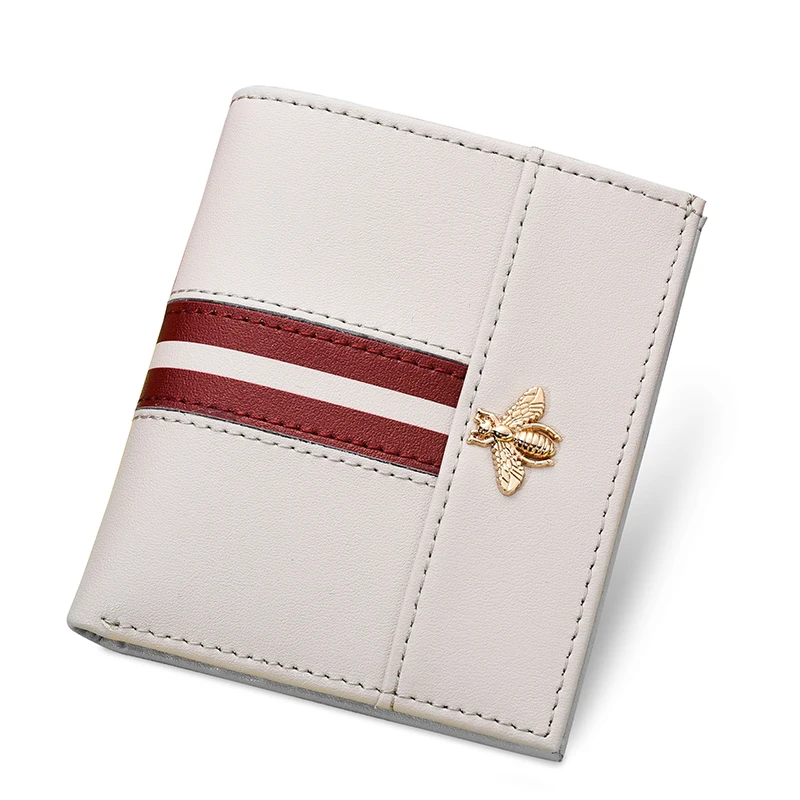 여성용 피에르 카르딘 지갑, 동전 지갑 카드홀더, 다기능 패션, 베이지 