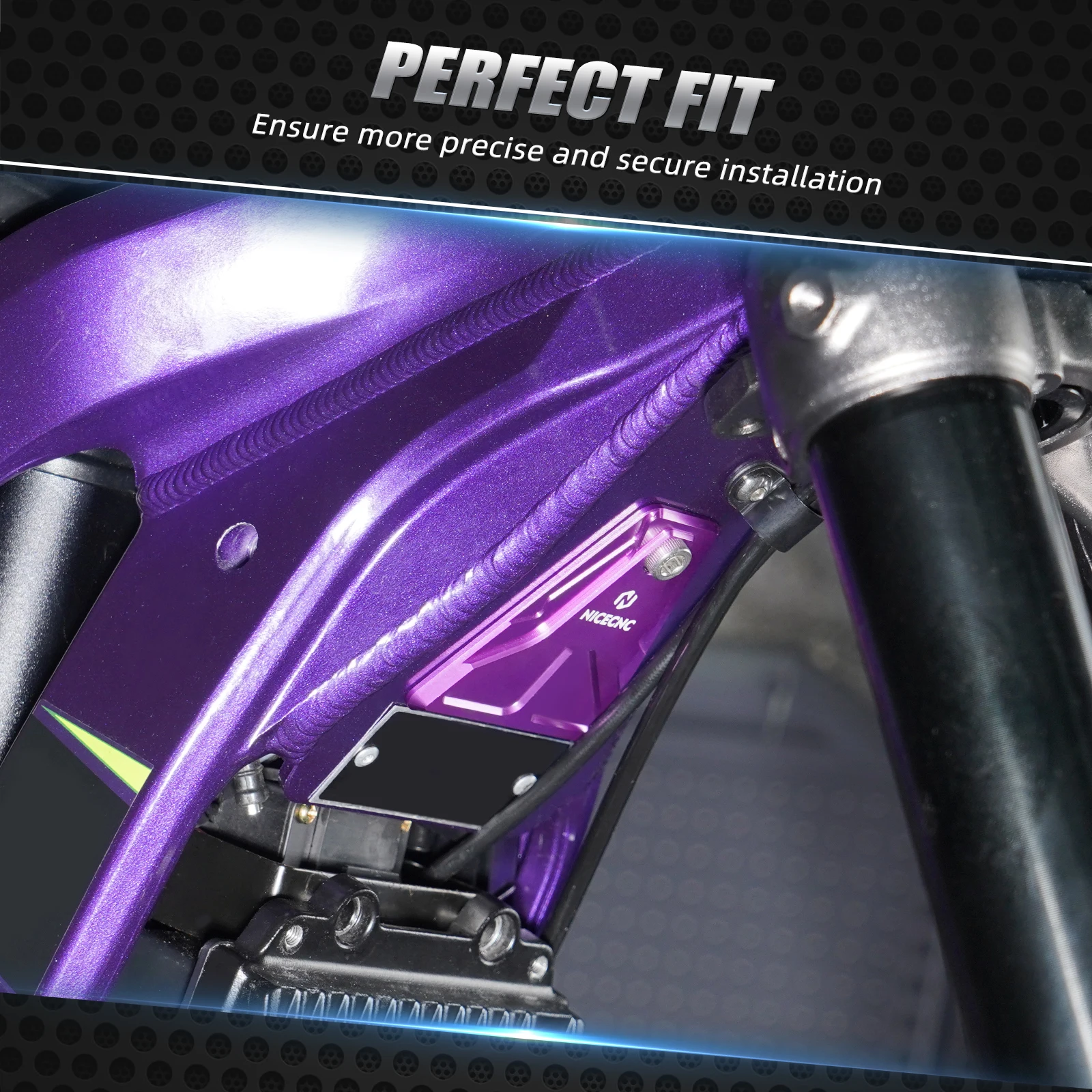 NICECNC Für Surron Light Bee X S L1E Hupenabdeckung Lücke Hupe Löschen Kit für Segway X160 X260 Elektro Dirt Bike 2022 2023 2024 2025 – Detail 6