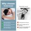Ear Pillow With Ear Hole For Sleeping with Sore Ear Pain Memory Foam Pillow Suitable For Use By CNH Patients Soothing Ear Pain 5