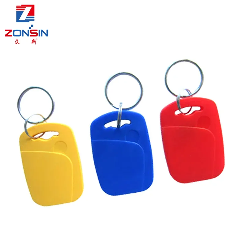 

10pcs IC+ID UID Rewritable Composite Key Tags Keyfob Dual Chip Frequency RFID 125KHZ T5577 EM4305+13.56MHZ Changeable Writable