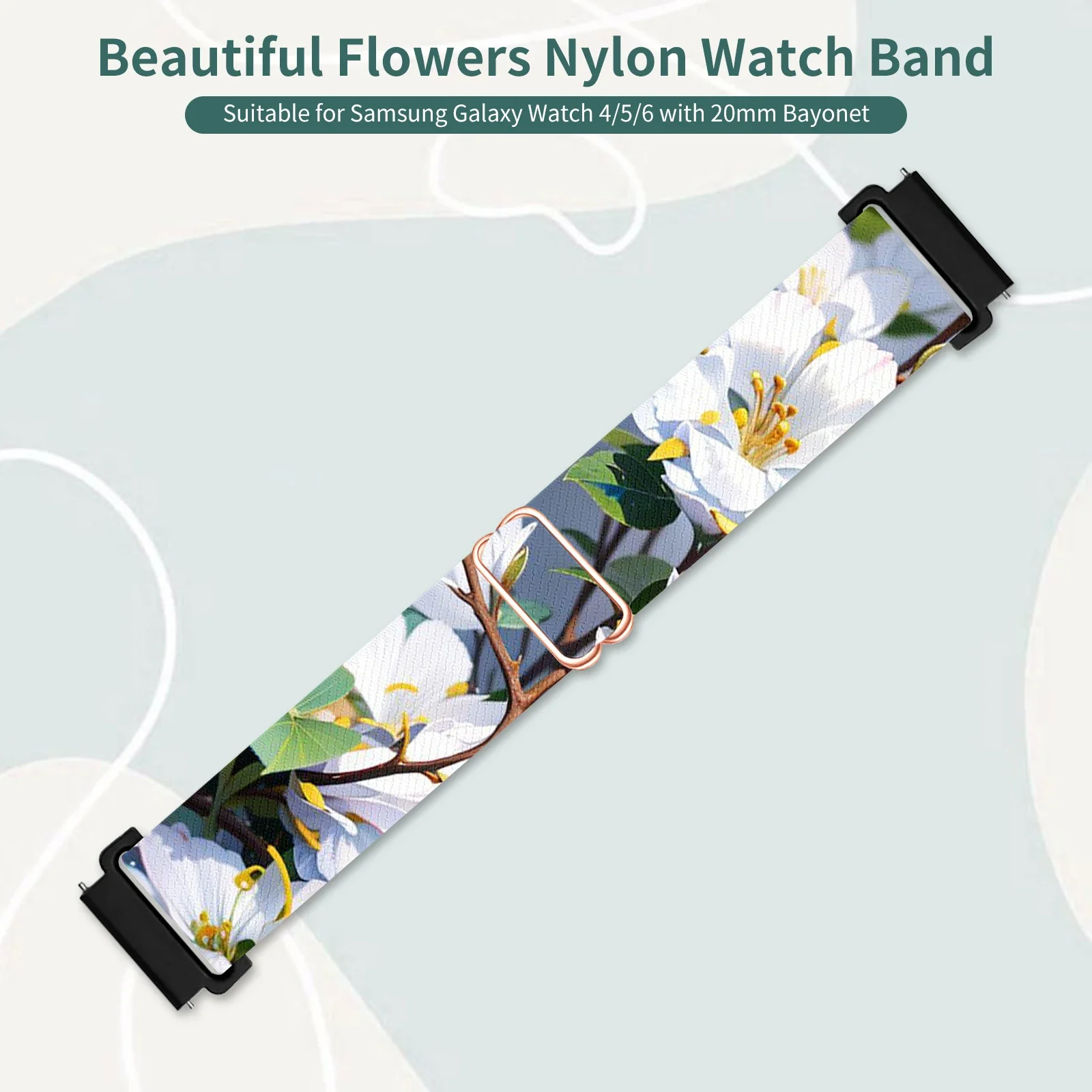 Premium Nylon Elastic Watch Band - No Gaps Design