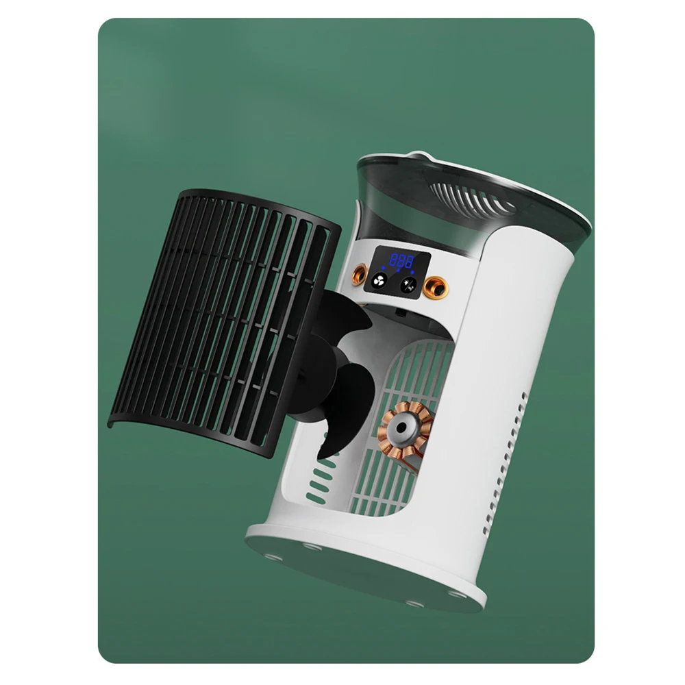 Mute Desktop USB Mini Portable Air Conditioner Fan for Room Home Camping Humidifier Water Mist Cooling Fan Night Lamp Air Cooler