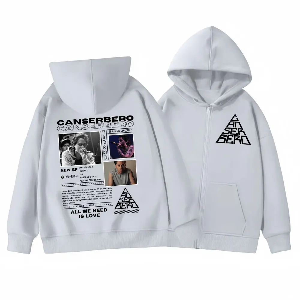 Rapero Canserbero All We Need Is Love Merch Sudadera con capucha