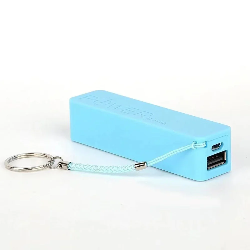 DIY USB 18650 Battery Case Mini Portable Mobile Power Bank Shell Kit Storage Box For Smart Phone MP3 Electronic Mobile Charging