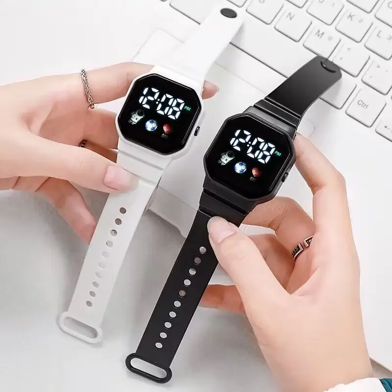 Sports Watch For Women And Men LED Electronic Digital Watch Fashion Casual Simple Silicone Female Watch Electronic Clock - 5