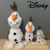 30cm/50cm Disney Frozen Olaf Plush Kawaii Snowman Toys Action Figure Model Soft Stuffed Anime's Doll Toys For Children's Gift 1