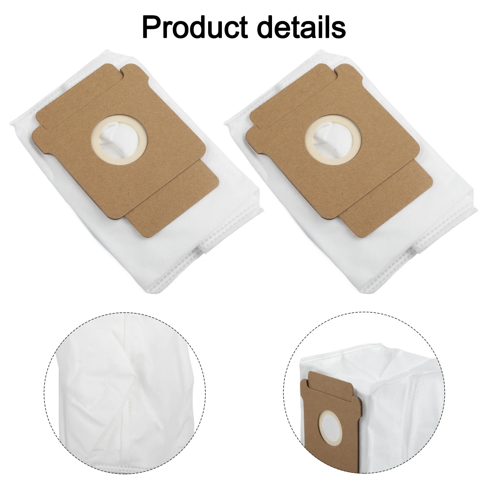 Sacchetti Ricambio Per Aspirapolvere Roomba – Confezione Da 4, Compatibile Con Roomba 105, Combo Plus 405/505, Essential 2, Con Filtro Ultra-fine E Capacità 3L