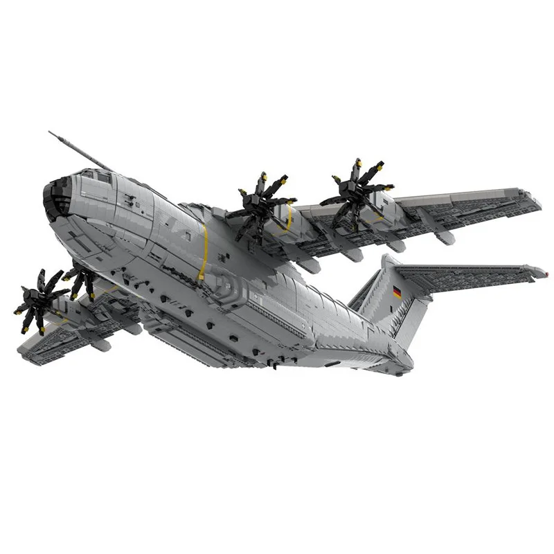 

Мощная блочная игрушка MOC156206 Airbus A400M Atlas