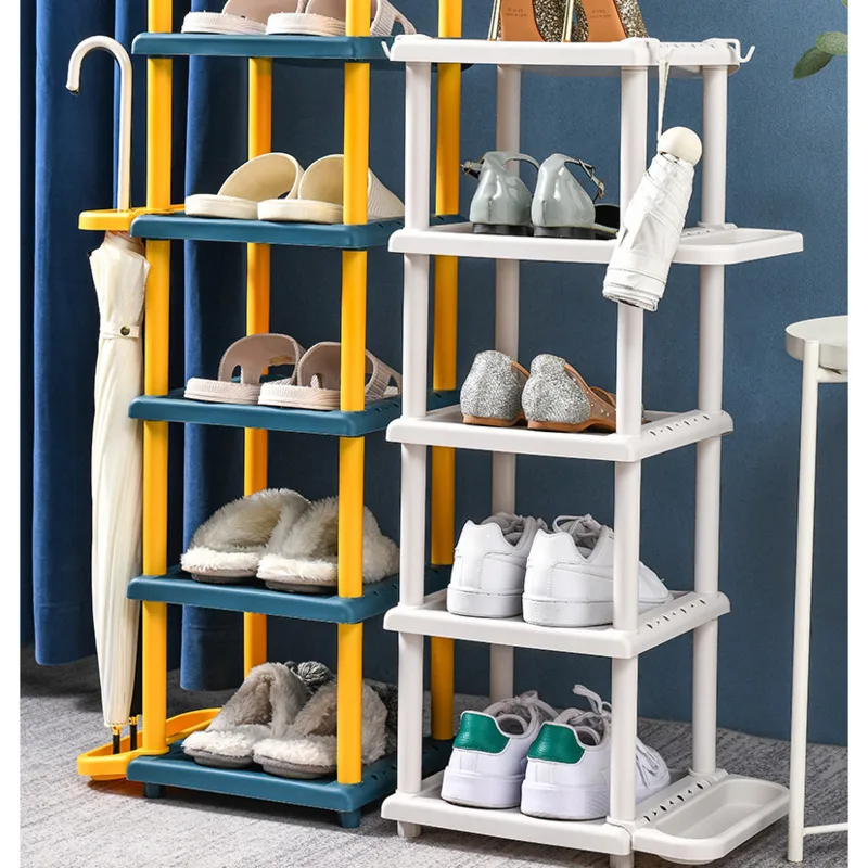 

Simple Multi-layer Shoe Rack Multifunctional Shelves Hollow Around Shoe Rack For Hallway Strong Load-bearing Shoe Shelves