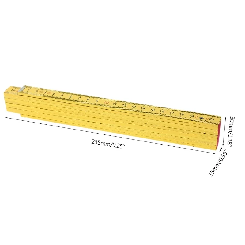 2 Meters Long Useful and Practical Folding Ruler with Durable Material and  Good Color Used for Carpenter's Work - AliExpress