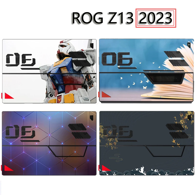Dazzle Vinyl Laptop Special Sticker Skin Decal Protector Cover Per 2023 Asus Rog Flow Z13 Gz301 13 Pollici
