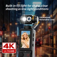Lenovo 4K HD WiFi Sports Wearable Camera Autofocus High Pixel Portable Pocket Cam Long Battery Life For Motorcycle And Vlogging 3