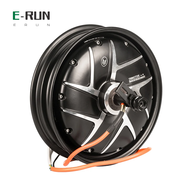 Powerful 72v 3000w 213 10x2.15inch Electric Wheel Hub Motor For Scooter Motorcycle