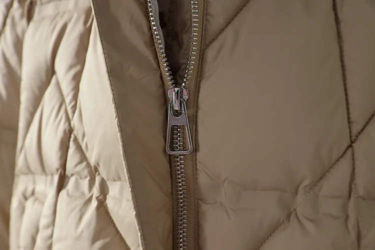 Women's Loose Hooded Down Jacket Ultra Light Portable White Duck Down Winter Coats Fashion Casual Warm Outerwear пуховик JK-249