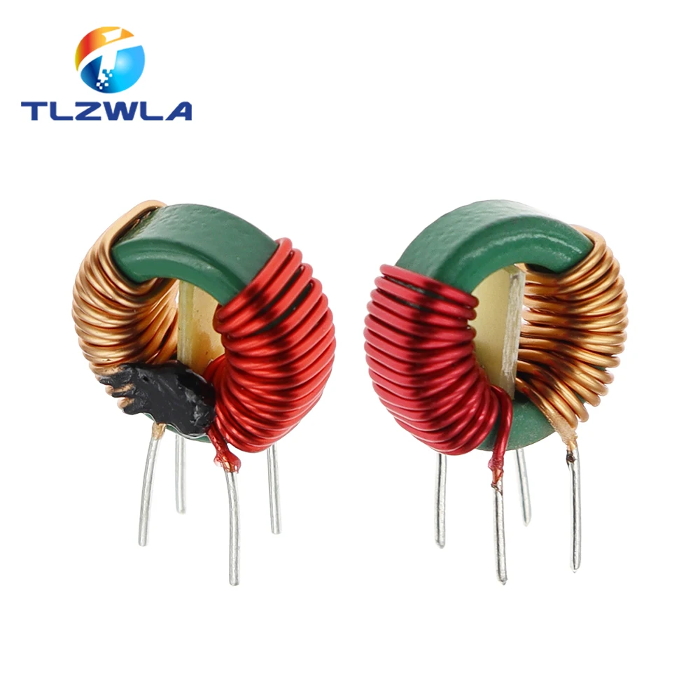 5PCS 14X9X5MM Common-mode Inductor 14*9*5mm 2MH 0.7Wire Diameter 5A Magnetic Ring inductance Power Filtering Inductance Coil