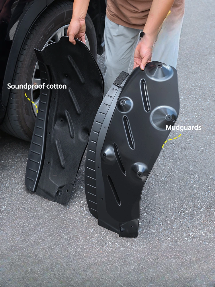 ForToyotaHighlander20222023RearWheelMudFlapsSplashGuards