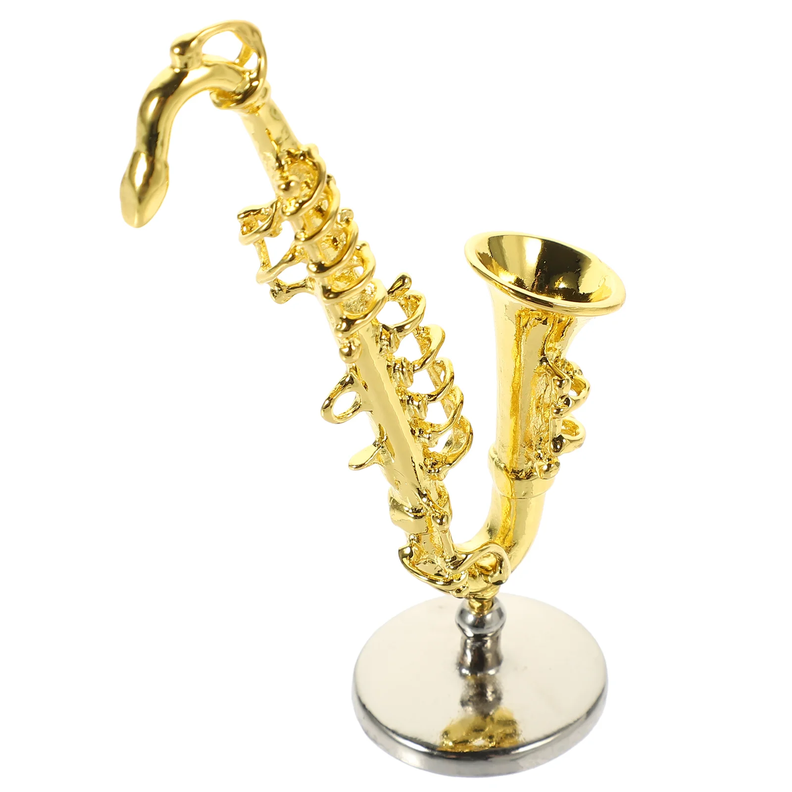 Practical Miniature Saxophone Adornment Exquisite Simulation Saxophone Model