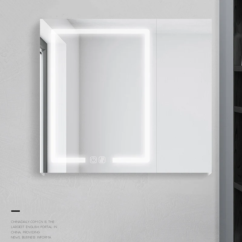 Armadi Stretti Aperti Salvaspazio Per Parrucchieri Luci A Led Armadi Da Bagno Specchio Nordico Mobili Da Bagno Mobili Per La Casa