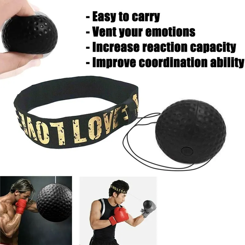 Head Boxing Speed Ball Boxing Training Ball Reaction Elastic Hanging Children Adult Household Training