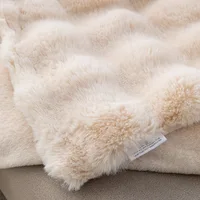 Bubble Rabbit Blanket Flannel Four Seasons Nap Sofa Blanket Coral Velvet Leisure Air Conditioning Cover Blanket 1