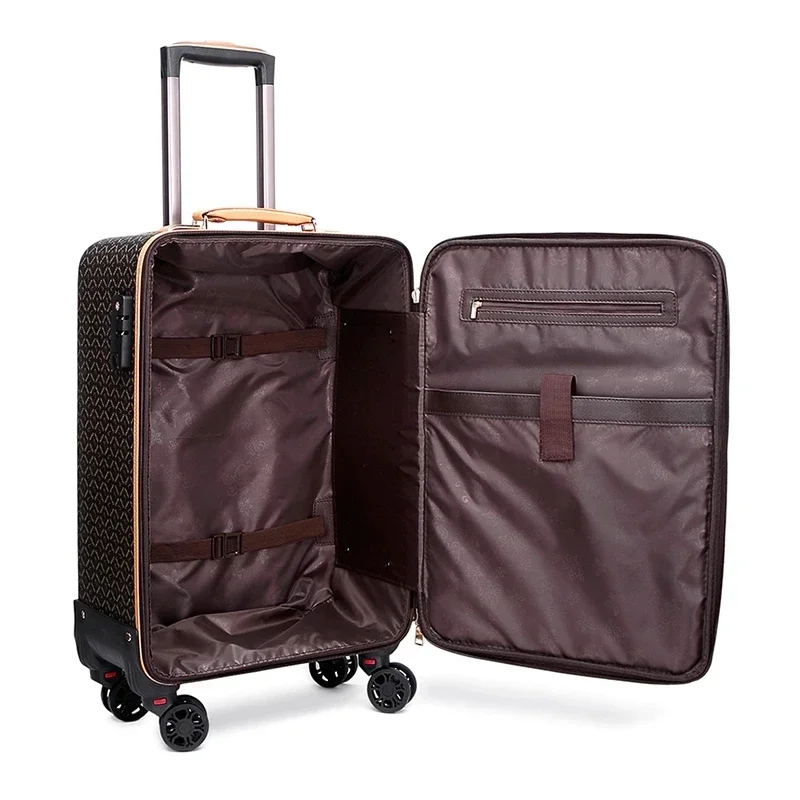 Fashion Vintage Suit Luggage With Handbag 16 Inch Suitcase 20