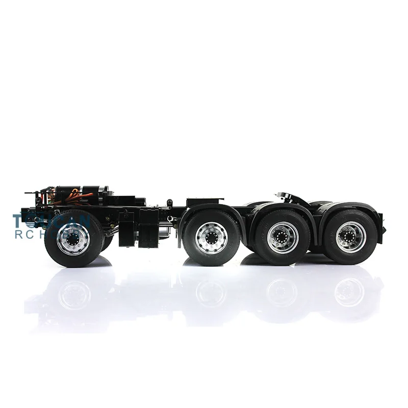 SALE LESU 8*8 RC Metal Chassis 3363 TAMIYAYA 56352 for 1/14 RC Tractor Truck Car 2-speed DIY Model with Servo Motor Toys TH15087 4