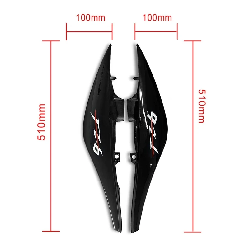 FZ6 N Motorcycle Accessories Rear Passenger Upper Tail Seat Cowl Fit For YAMAHA FZ6 FZ6-N FZ6N 2007-2009 Side Panel Fairing Cove motorcycle accessories motorcycle fairing
