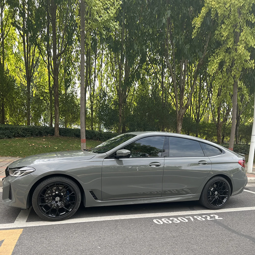 Wrapmaster 7.5밀 컬러 TPU PPF 항황변 자동차 페인트 보호 필름 UV 차단 TPU 글로스 나르도 그레이 TPU-D2114