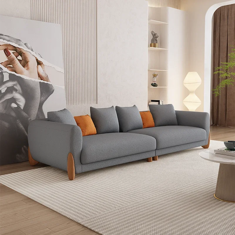 

Modern Style Fabric Sectional Sofa Bed Couch Living Room Sofas Set Home Furnture Luxury U Shaped Corner Sofa Set